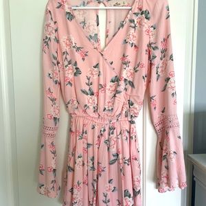 Hollister Pink Romper
